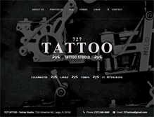 Tablet Screenshot of 727tattoo.com